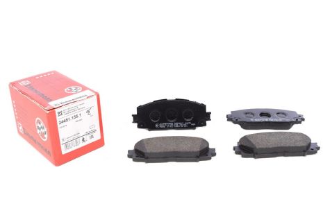 Комплект тормозных колодок, дисковый тормоз LEXUS CT, TOYOTA PRIUS, ZIMMERMANN (244511551)