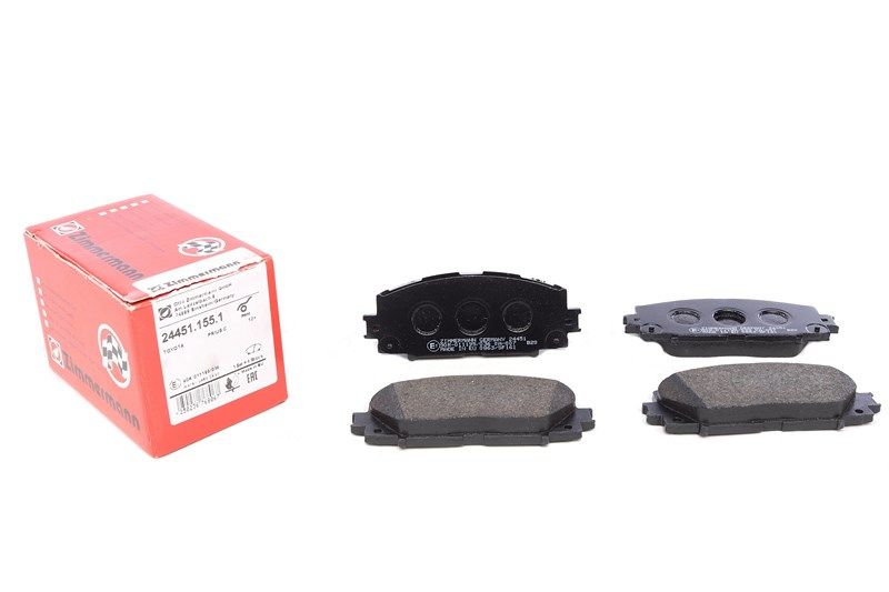 Комплект гальмівних колодок, дискове гальмо LEXUS CT, TOYOTA PRIUS, ZIMMERMANN (244511551) Комплект гальмівних колодок, дискове гальмо LEXUS CT, TOYOTA PRIUS, ZIMMERMANN (244511551)