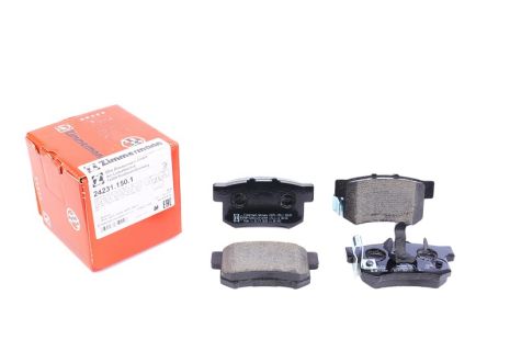 Комплект тормозных колодок, дисковый тормоз HONDA ACCORD, ZIMMERMANN (242311501)