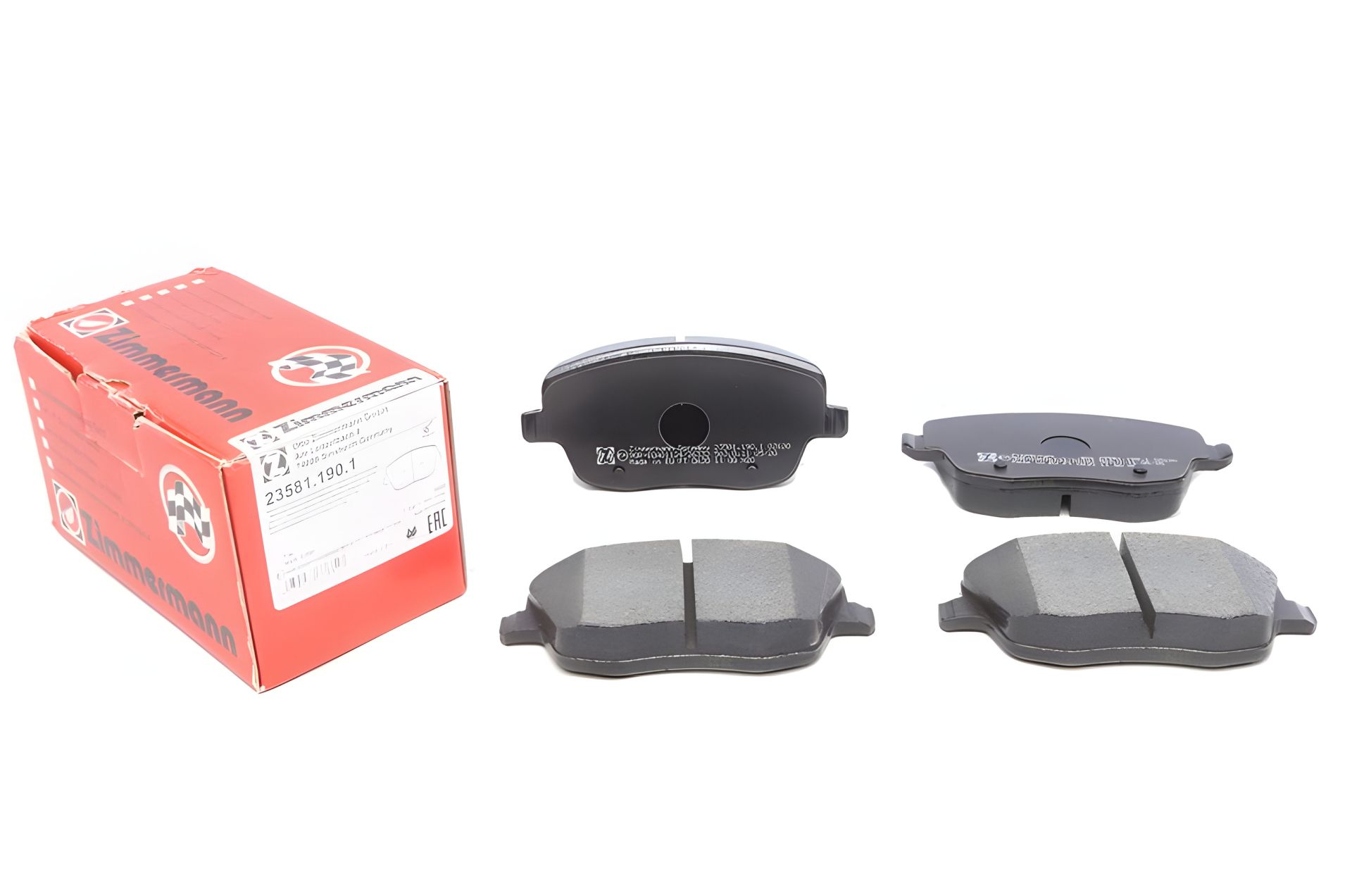 Комплект гальмівних колодок, дискове гальмо SEAT IBIZA, VW POLO, ZIMMERMANN (235811901) Комплект гальмівних колодок, дискове гальмо SEAT IBIZA, VW POLO, ZIMMERMANN (235811901)