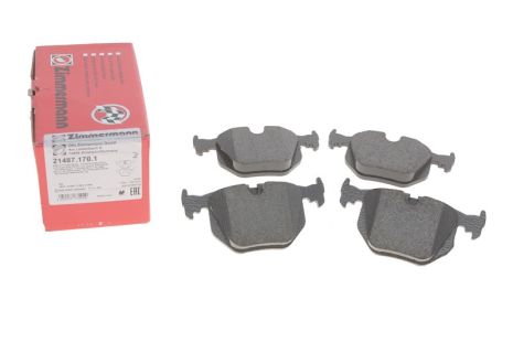 Комплект гальмівних колодок, дискове гальмо LAND ROVER, BMW X3, ZIMMERMANN (214871701) Комплект гальмівних колодок, дискове гальмо LAND ROVER, BMW X3, ZIMMERMANN (214871701)