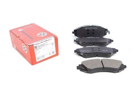 Комплект тормозных колодок, дисковый тормоз CHEVROLET NUBIRA, DAEWOO LACETTI, ZIMMERMANN (232341701)