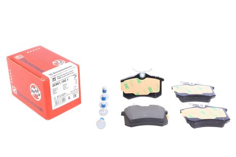 Комплект тормозных колодок, дисковый тормоз OPEL CROSSLAND, DS DS, ZIMMERMANN (209611601)