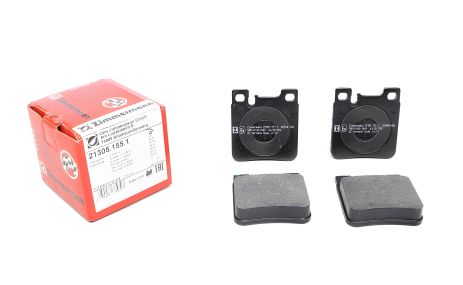 Колодки тормозные дискового тормоза для CHRYSLER CROSSFIRE, MERCEDES-BENZ SLK, ZIMMERMANN (213051551) Колодки тормозные дискового тормоза для CHRYSLER CROSSFIRE, MERCEDES-BENZ SLK, ZIMMERMANN (213051551)