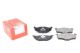 Комплект тормозных колодок, дисковый тормоз SKODA FABIA, SEAT CORDOBA, ZIMMERMANN (218661701) Комплект тормозных колодок, дисковый тормоз SKODA FABIA, SEAT CORDOBA, ZIMMERMANN (218661701)