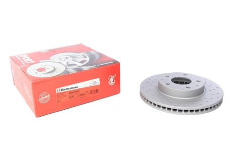 Диск гальмівний MAZDA CX-3, ZIMMERMANN (370305352) Диск гальмівний MAZDA CX-3, ZIMMERMANN (370305352)