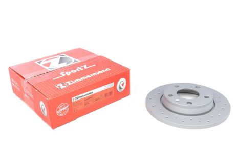 Диск гальмівний VW PASSAT, AUDI A4, ZIMMERMANN (100124452)