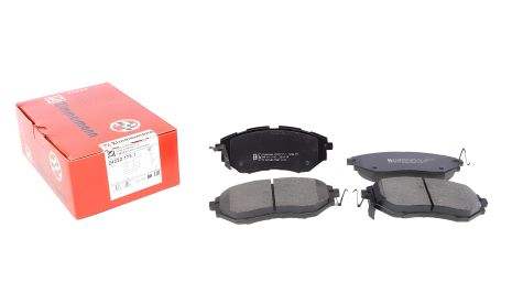 Комплект дискових гальмівних колодок для SUBARU OUTBACK, ZIMMERMANN (242221751)