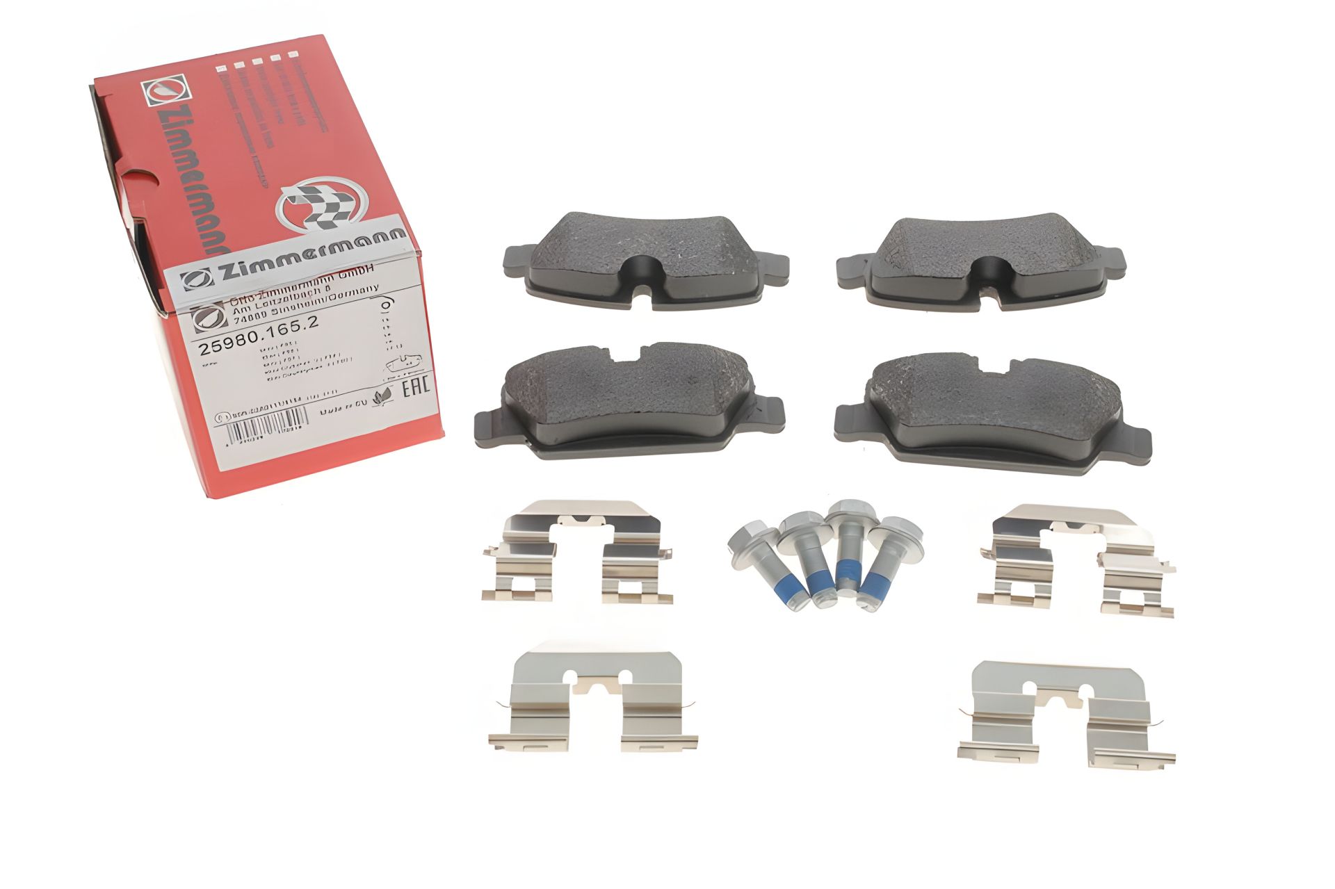 Гальмівних колодок комплект, MINI MINI, дискове гальмо, ZIMMERMANN (259801652) Гальмівних колодок комплект, MINI MINI, дискове гальмо, ZIMMERMANN (259801652)