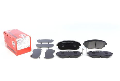 Гальмівних колодок комплект, дискове гальмо SUBARU IMPREZA, ZIMMERMANN (238651801)