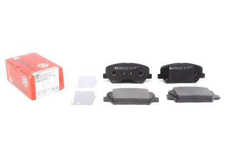 Гальмівні колодки KIA OPTIMA та HYUNDAI i30, комплект дискових, ZIMMERMANN (249151701)