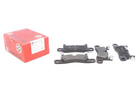 Комплект гальмівних колодок для дискового гальма PORSCHE CAYENNE, ZIMMERMANN (247211751)