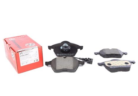 Комплект тормозных колодок, дисковый тормоз SEAT IBIZA, VW NEW, ZIMMERMANN (233922001)
