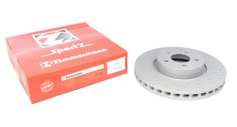 Гальмівний диск MERCEDES-BENZ SLC, ZIMMERMANN (400366452)