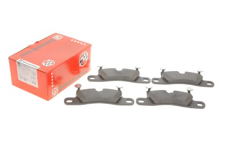 Комплект дисковых тормозных колодок для PORSCHE 911, VW TOUAREG, ZIMMERMANN (247211701)