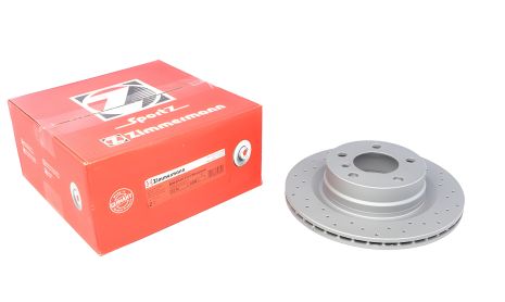 Диск гальмівний BMW 2, ZIMMERMANN (150349852) - BrakeDisc Pro