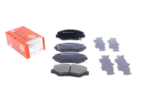 Гальмівних колодок комплект, дискове гальмо HONDA CR-V, ZIMMERMANN (238681701)