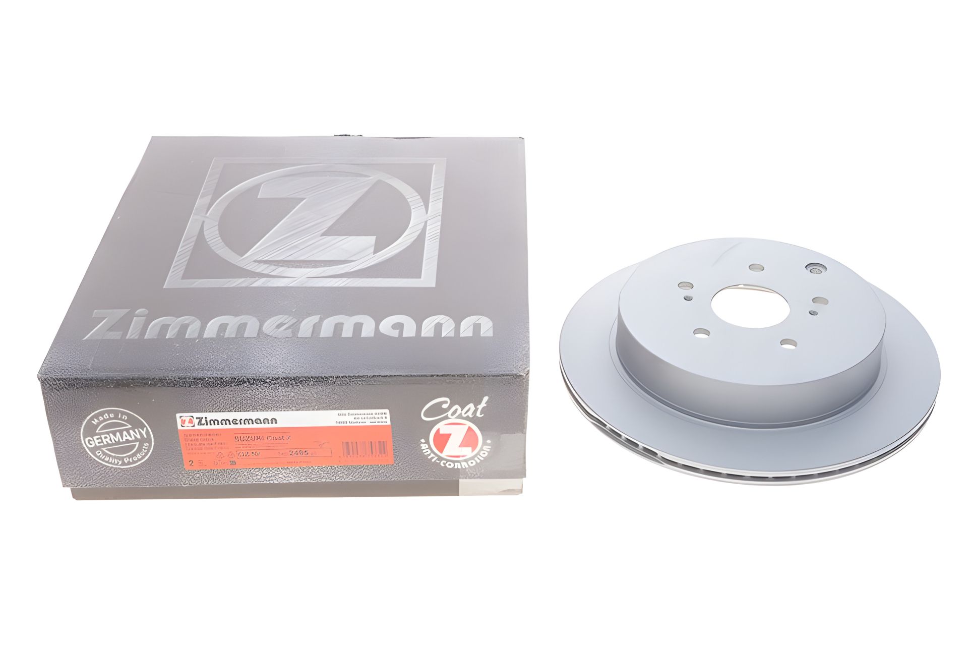 Гальмівний диск Suzuki GRAND VITARA, ZIMMERMANN (540249520) Гальмівний диск Suzuki GRAND VITARA, ZIMMERMANN (540249520)