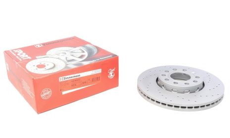Диск гальмівний VW, SEAT EXEO, ZIMMERMANN (100121652)