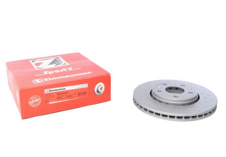 Тормозной диск ZIMMERMANN для RENAULT LATITUDE, MEGANE, GRAND SCÉNIC (470243252)