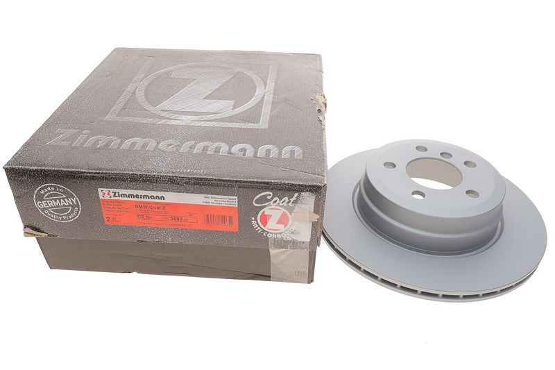 Диск гальмівний BMW X6, BMW X5, ZIMMERMANN (150345020) Диск гальмівний BMW X6, BMW X5, ZIMMERMANN (150345020)