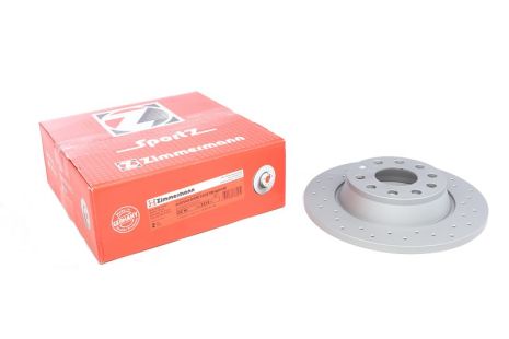 Диск гальмівний SKODA, VW, ZIMMERMANN (100331552) Диск гальмівний SKODA, VW, ZIMMERMANN (100331552)