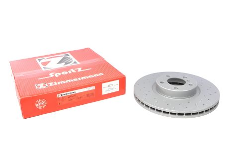 Тормозной диск BMW X6, BMW X5, ZIMMERMANN (150344852)