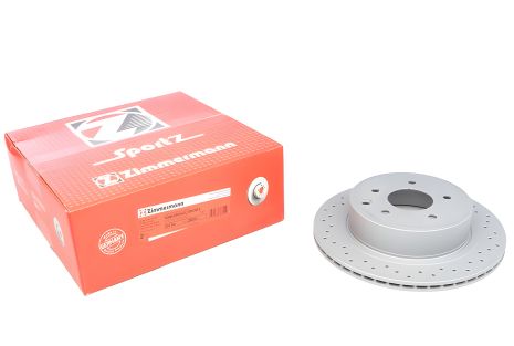 Гальмівний диск INFINITI G, RENAULT KOLEOS, NISSAN LEAF, ZIMMERMANN (200252352)