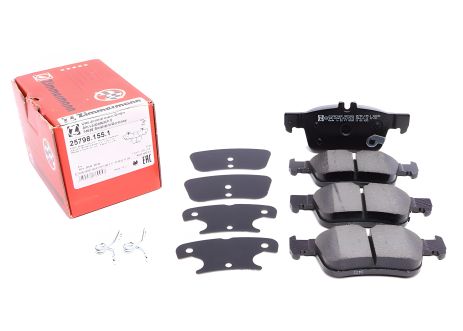 Комплект тормозных колодок, дисковый тормоз FORD USA, ZIMMERMANN (257981551)