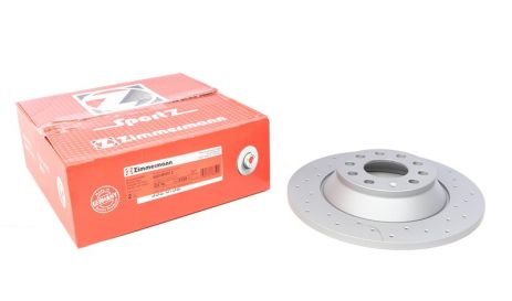 Диск тормозной AUDI A6, ZIMMERMANN (100332052)