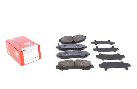 Комплект гальмівних колодок для RENAULT KOLEOS, NISSAN X-TRAIL, INFINITI QX50, ZIMMERMANN (221171601) Комплект гальмівних колодок для RENAULT KOLEOS, NISSAN X-TRAIL, INFINITI QX50, ZIMMERMANN (221171601)