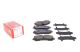 Комплект тормозных колодок RENAULT KOLEOS, NISSAN X-TRAIL, INFINITI QX50, ZIMMERMANN (221171601)