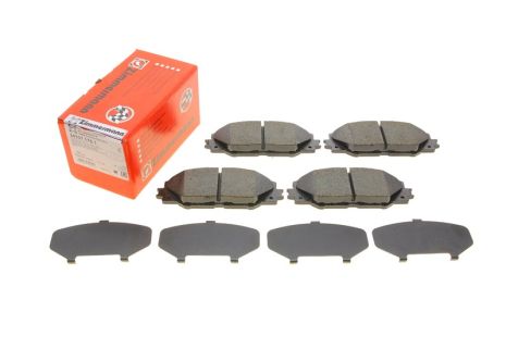 Комплект гальмівних колодок TOYOTA RAV4, TOYOTA AURIS, TOYOTA ZELAS, ZIMMERMANN (243371751) Комплект гальмівних колодок TOYOTA RAV4, TOYOTA AURIS, TOYOTA ZELAS, ZIMMERMANN (243371751)