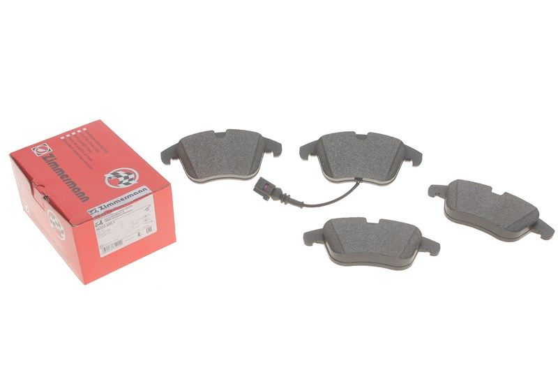 Комплект гальмівних колодок BORGWARD BX5, AUDI Q3, SEAT ALHAMBRA, ZIMMERMANN (243332001) Комплект гальмівних колодок BORGWARD BX5, AUDI Q3, SEAT ALHAMBRA, ZIMMERMANN (243332001)