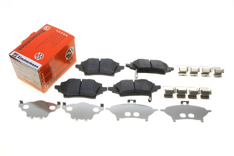 Комплект тормозных колодок для MAZDA 2 и SUZUKI SWACE, ZIMMERMANN (261531602)