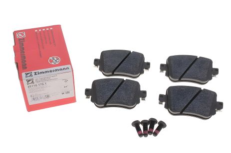 Тормозные колодки комплект для SKODA OCTAVIA, SEAT LEON, VW PASSAT, ZIMMERMANN (251101751)
