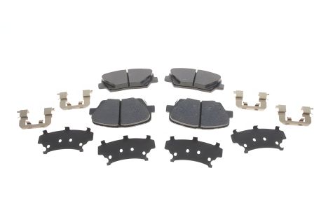 Комплект гальмівних колодок для KIA CARENS, ZIMMERMANN (257571752), надійне гальмування