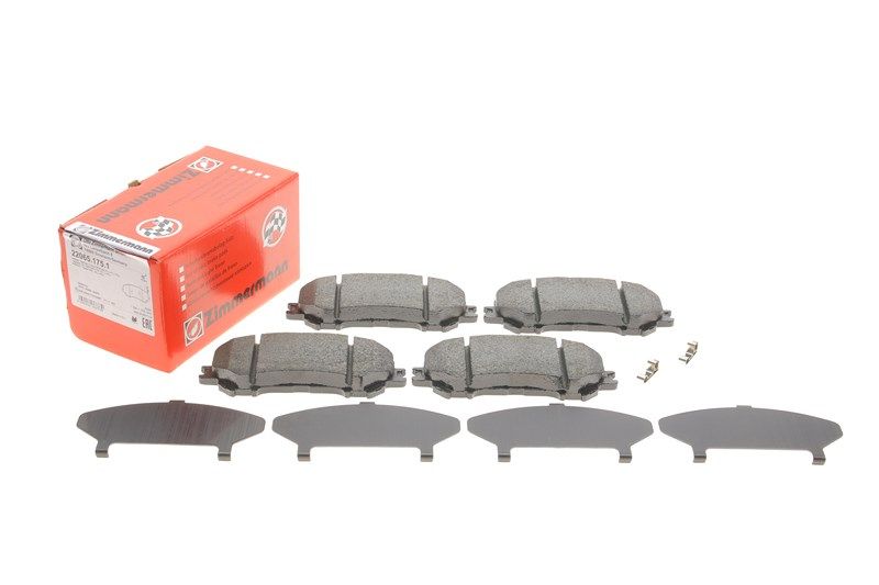 Комплект гальмівних колодок RENAULT KOLEOS, NISSAN X-TRAIL, NISSAN QASHQAI, ZIMMERMANN (220651751) Комплект гальмівних колодок RENAULT KOLEOS, NISSAN X-TRAIL, NISSAN QASHQAI, ZIMMERMANN (220651751)