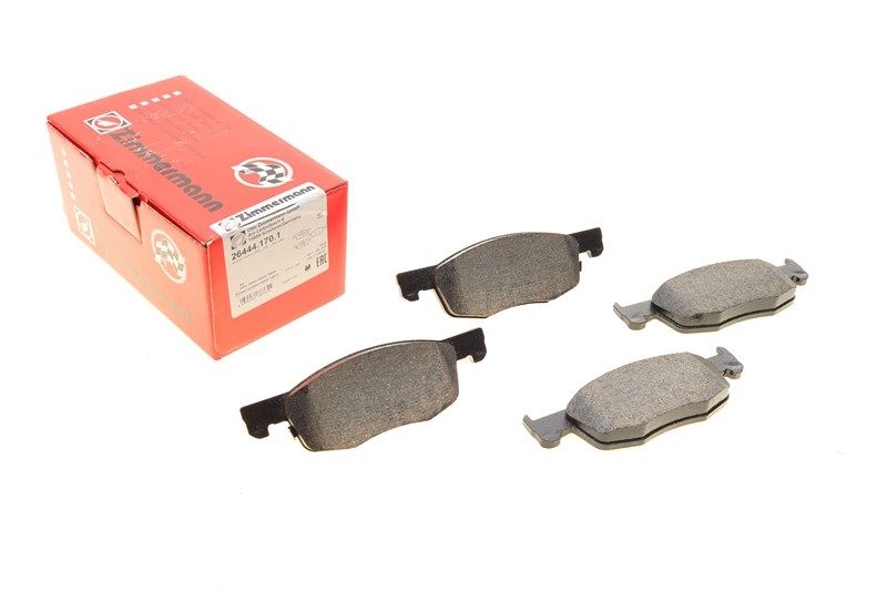 Комплект тормозных колодок MAZDA 2, TOYOTA AYGO, TOYOTA YARIS, ZIMMERMANN (264441701) Комплект тормозных колодок MAZDA 2, TOYOTA AYGO, TOYOTA YARIS, ZIMMERMANN (264441701)