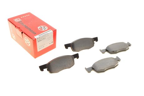 Комплект тормозных колодок для MAZDA 2, TOYOTA AYGO, TOYOTA YARIS, ZIMMERMANN (264441701)