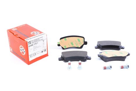 Гальмівні колодки комплект LAND ROVER, VOLVO ASIA, VOLVO (CHANGAN), ZIMMERMANN (244961701)