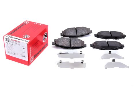 Комплект тормозных колодок TOYOTA GT, SUBARU IMPREZA, SUBARU FORESTER, ZIMMERMANN (242711501) Комплект тормозных колодок TOYOTA GT, SUBARU IMPREZA, SUBARU FORESTER, ZIMMERMANN (242711501)