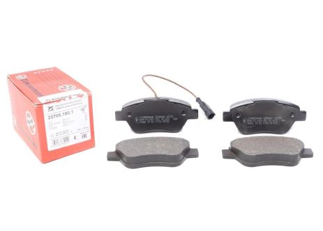 Комплект гальмівних колодок PEUGEOT BIPPER, CITROËN NEMO, LANCIA MUSA, ZIMMERMANN (237051801) Комплект гальмівних колодок PEUGEOT BIPPER, CITROËN NEMO, LANCIA MUSA, ZIMMERMANN (237051801)