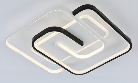 Світлодіодна люстра IS K38518 WT+BK