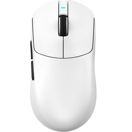 Бездротова миша ATTACK SHARK X8 Plus PAW3395PRO з трьома режимами 2.4G/USB-C з кабелем/Bluetooth Біла