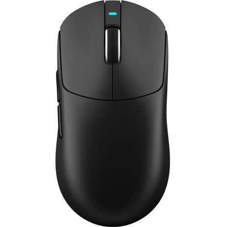 Беспроводная атака мыши атаки x8 плюс PAW3395PRO с тремя режимами 2.4G/USB-C с кабелем/Bluetooth Black