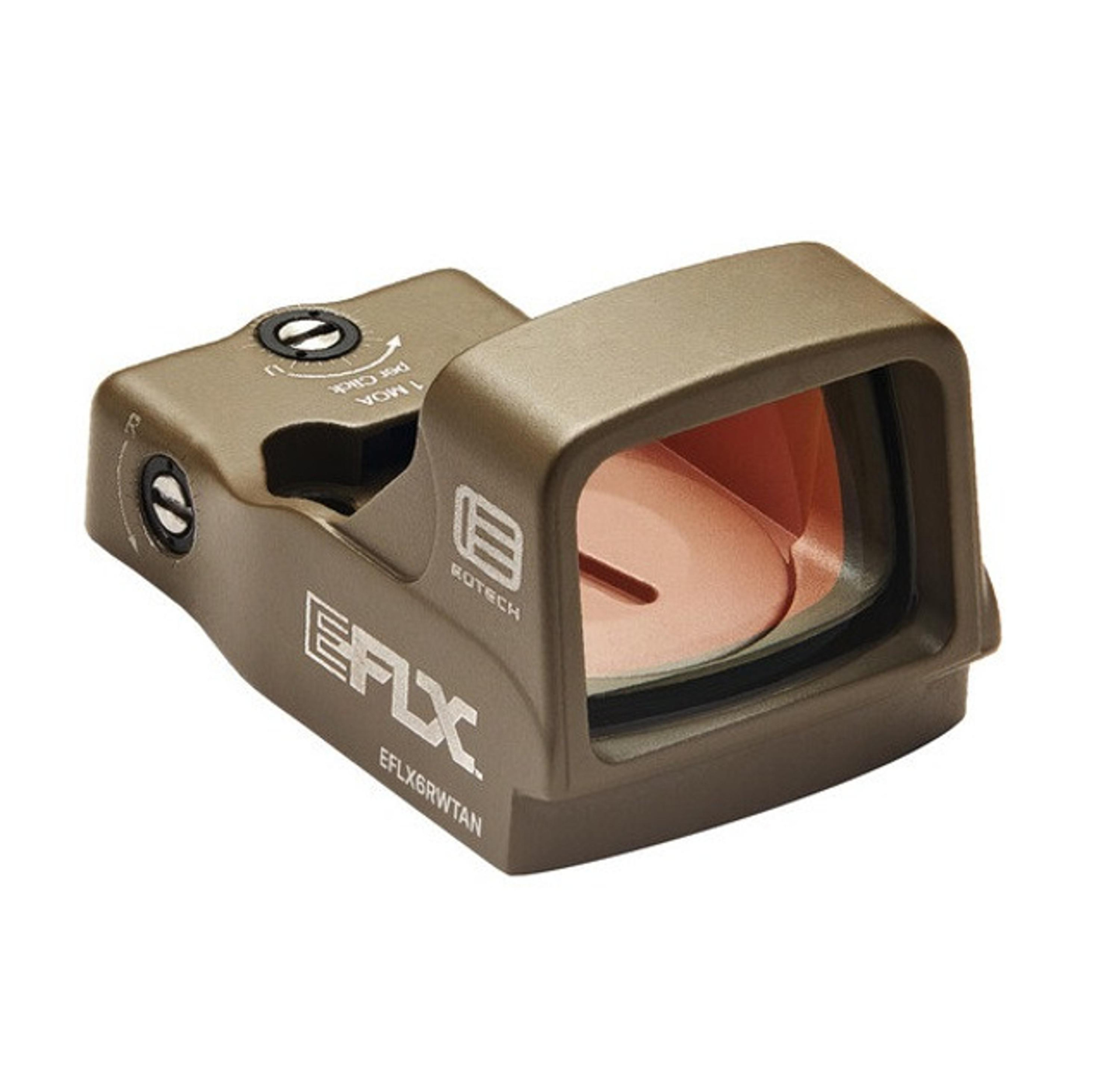 Коліматорний приціл пістолетний EOTech EFLX Mini 3MOA Tan Коліматорний приціл пістолетний EOTech EFLX Mini 3MOA Tan