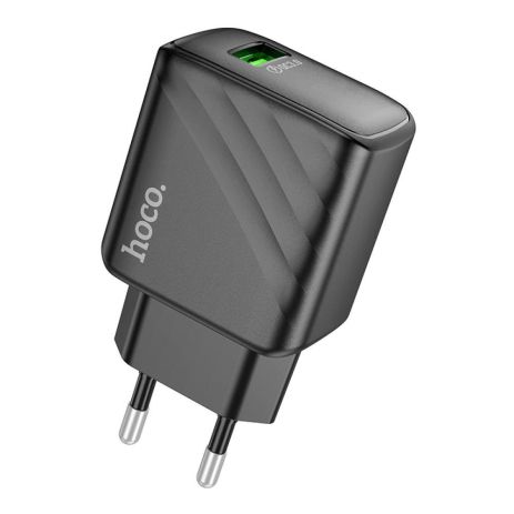 Сетевое Зарядное Устройство Hoco CS21A 1USB QC 18W Черный