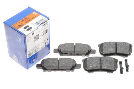 Комплект тормозных колодок, дисковый тормоз CHRYSLER SEBRING, JEEP PATRIOT, ATE (13046057352)
