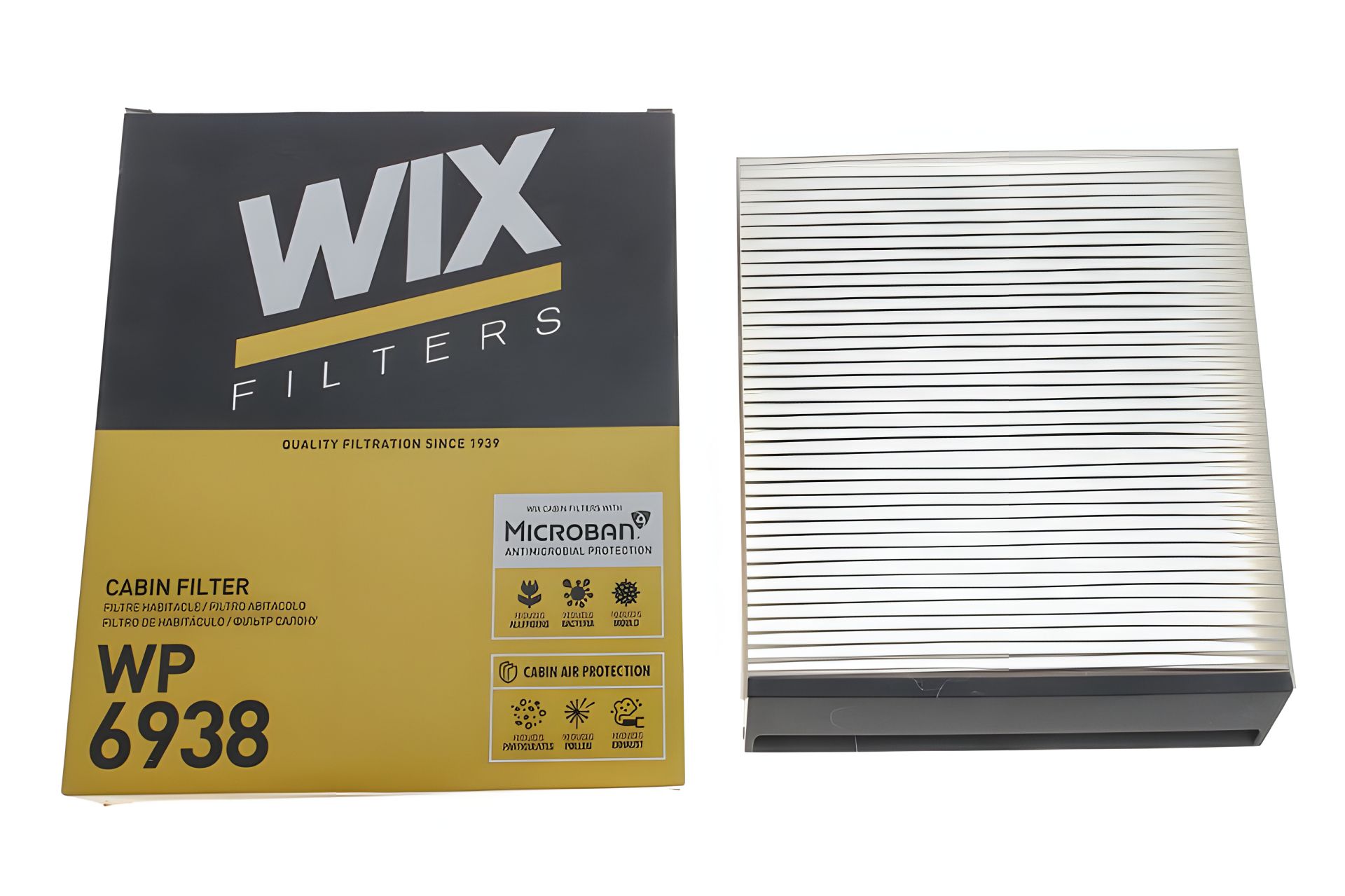 Салонний фільтр для RENAULT SCÉNIC від WIXFILTRON (WP6938) Салонний фільтр для RENAULT SCÉNIC від WIXFILTRON (WP6938)